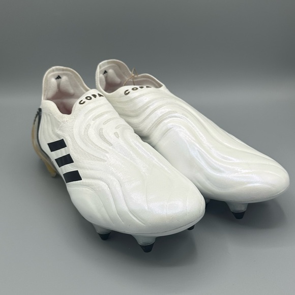 Adidas Copa Sense SG Soft Ground Cleats White Pearl Gold Mens Size 7.5 HP7840 - Picture 5 of 6
